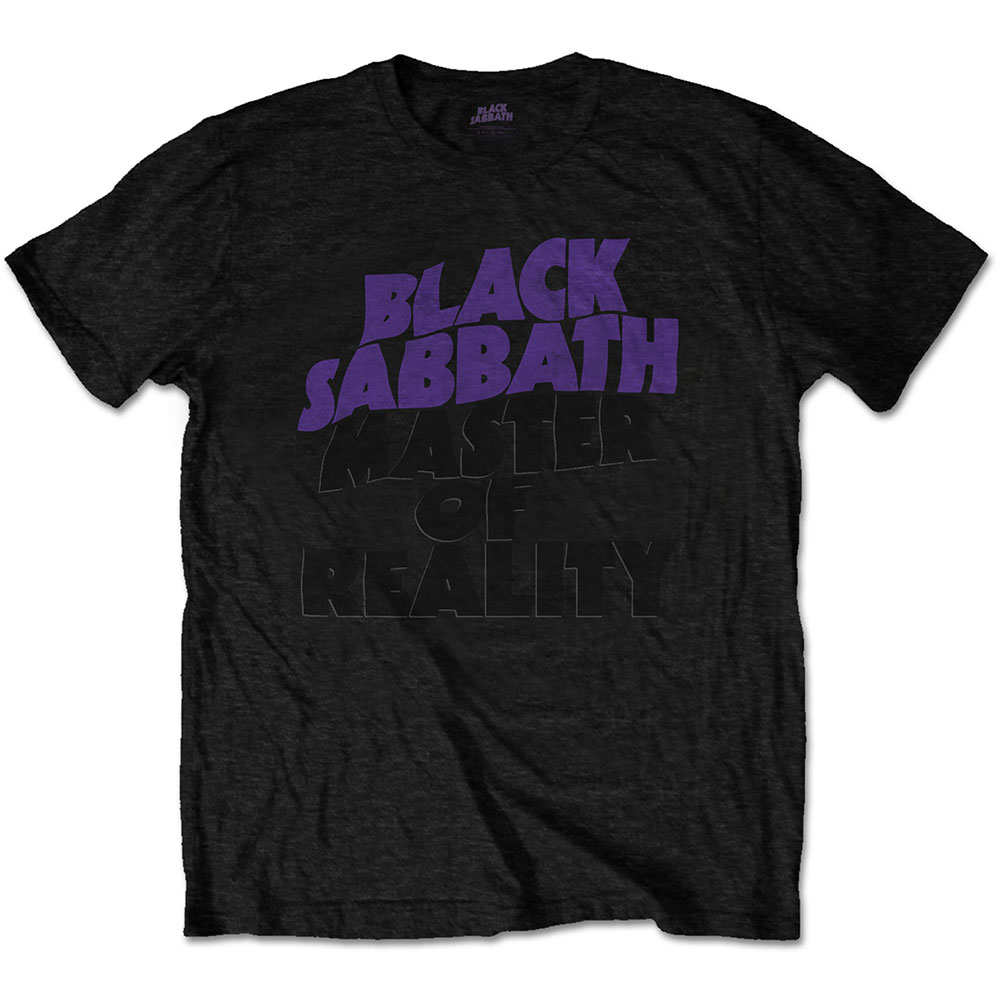 Black Sabbath - Masters Of Reality Album Tshirt Homme - Noir